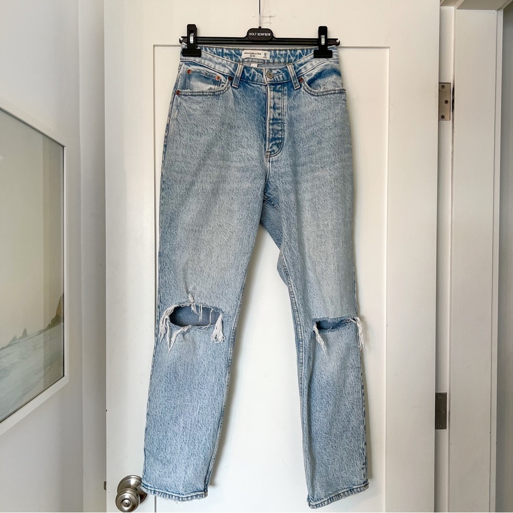 A&F High Rise Dad Jean Short - Picture 12 of 16